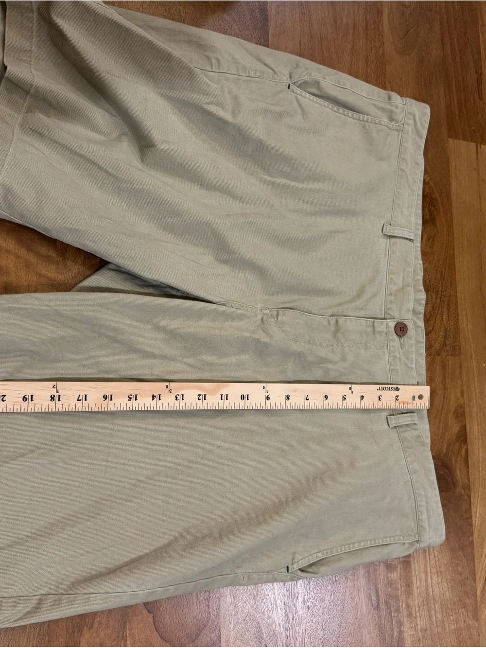 Tommy Bahama Beige Ribbed Flat Front Cotton Shorts